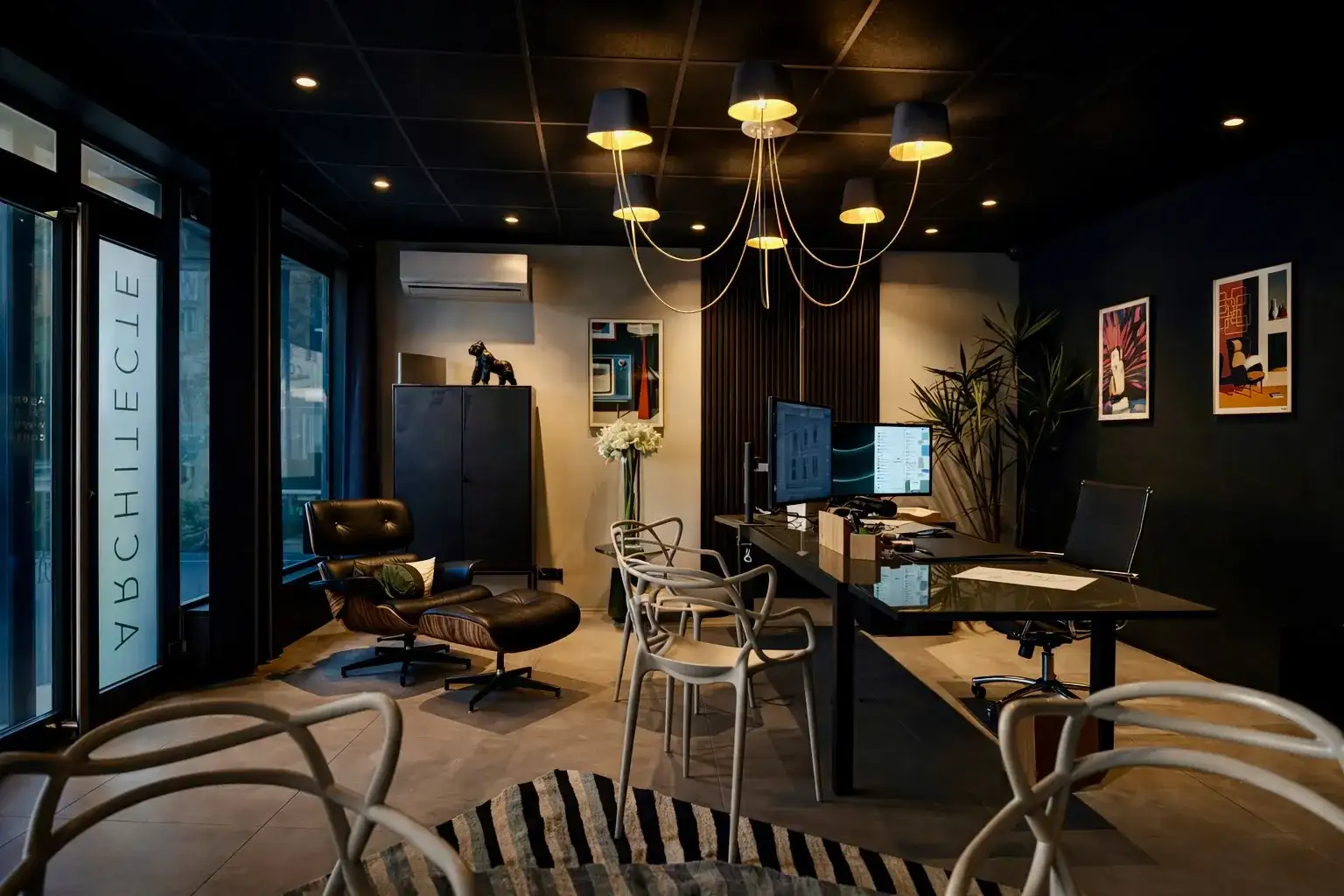 Intérieur de l'agence d'architecture LEWISA home
