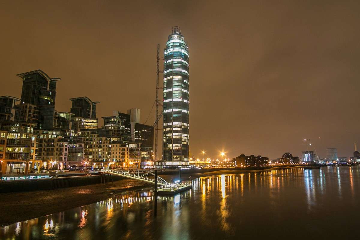 Suite parentale avec vue sur la skyline de Londres