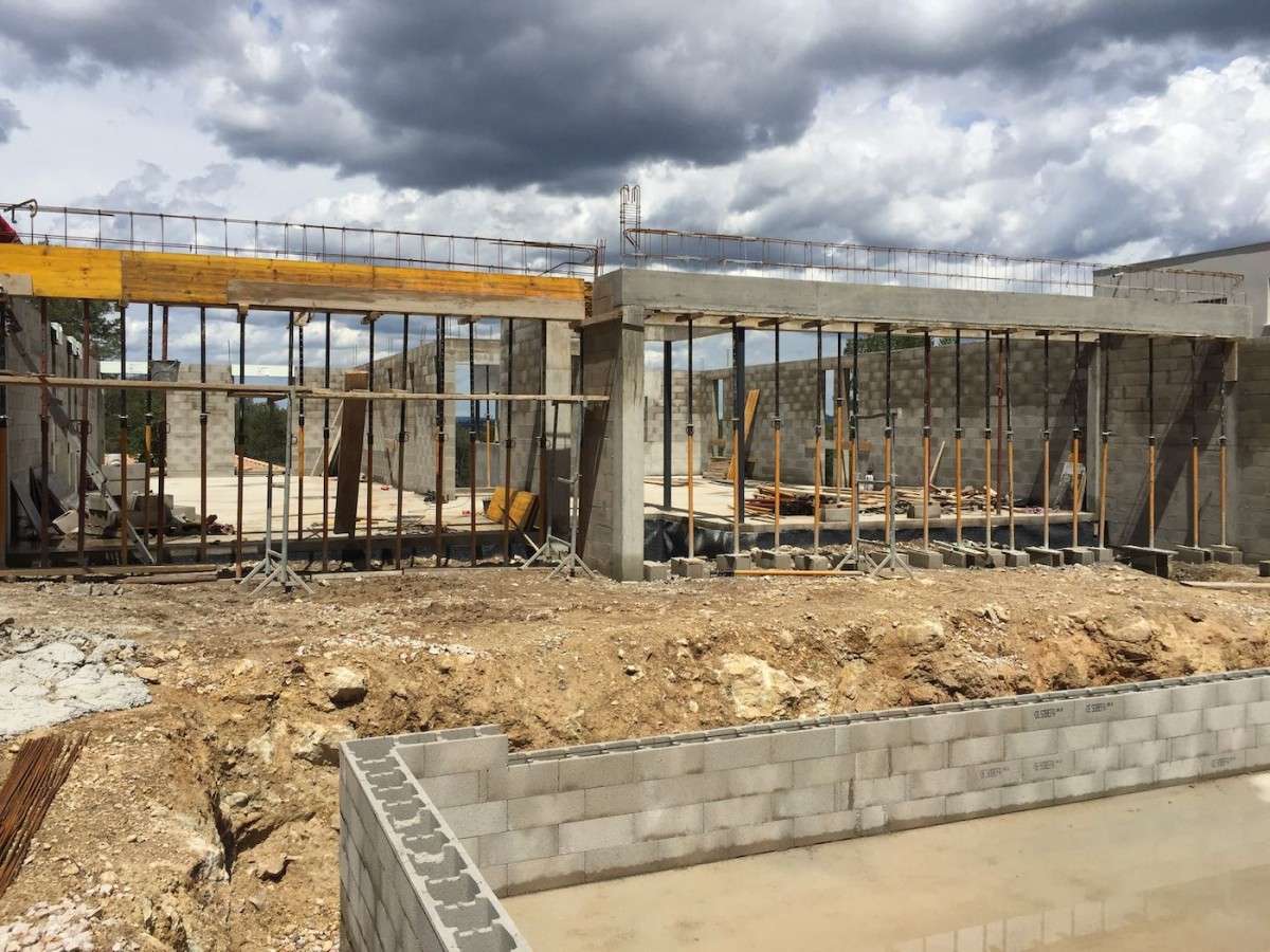 Architecte LEWISA home visite chantier Fontanelles