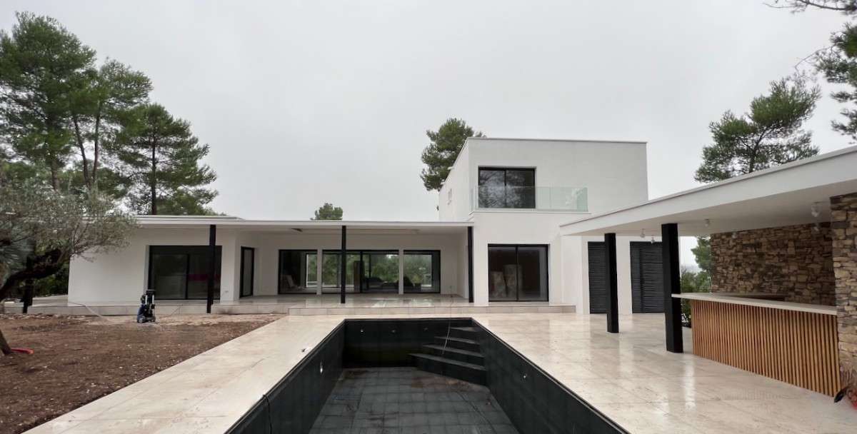 Rénovation extension villa Saint-Clément-de-Rivière Fontanelles architecte Montpellier LEWISA home — vue 10