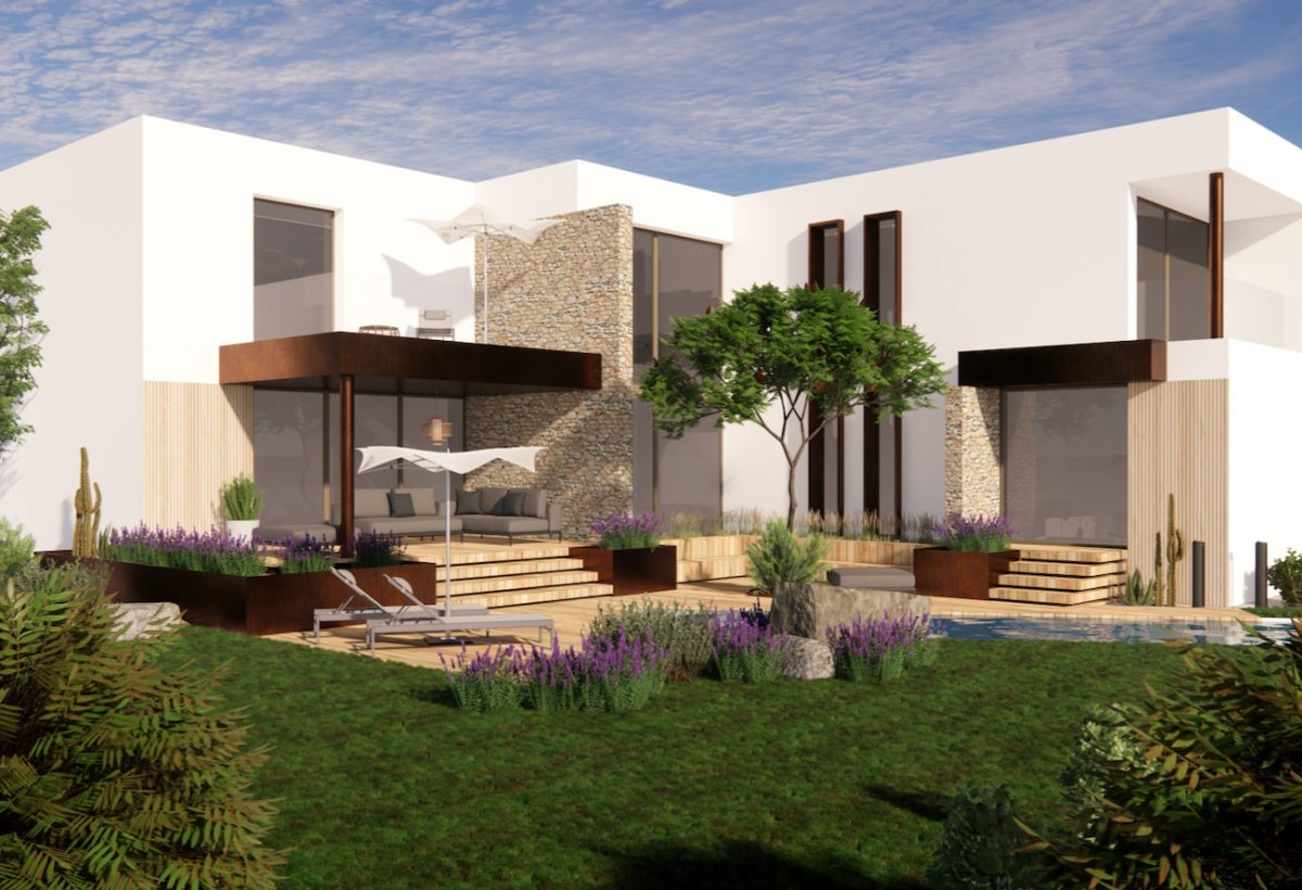 NEW ! Construction d'une villa contemporaine sur les hauteurs à Montferrier sur Lez